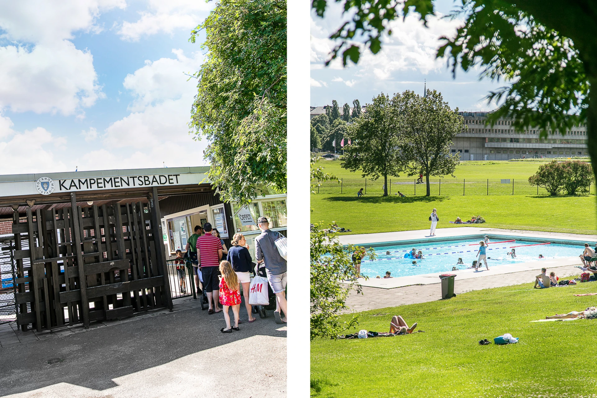 Härliga Kampementsbadet