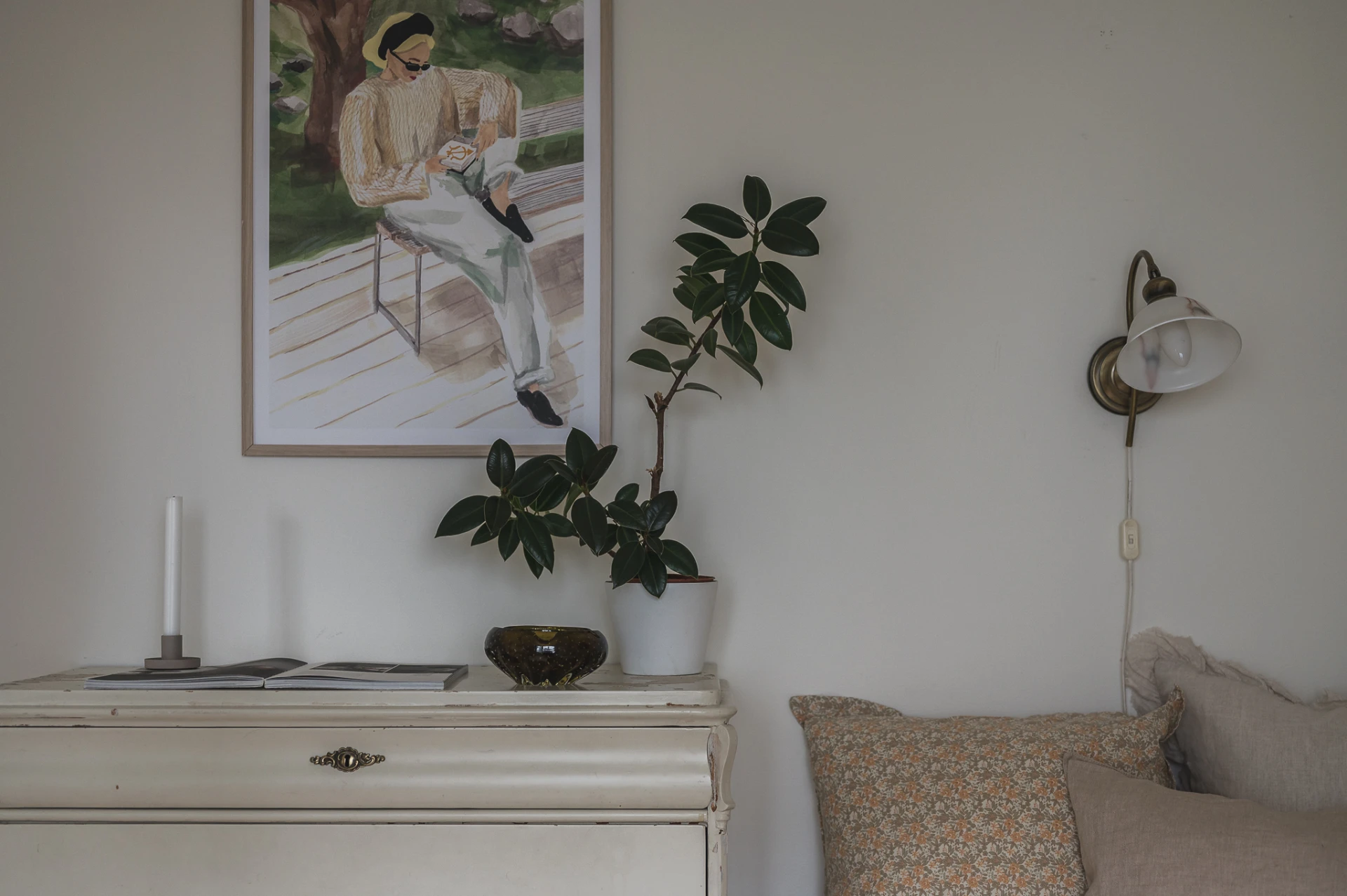 Detaljbild sovrum