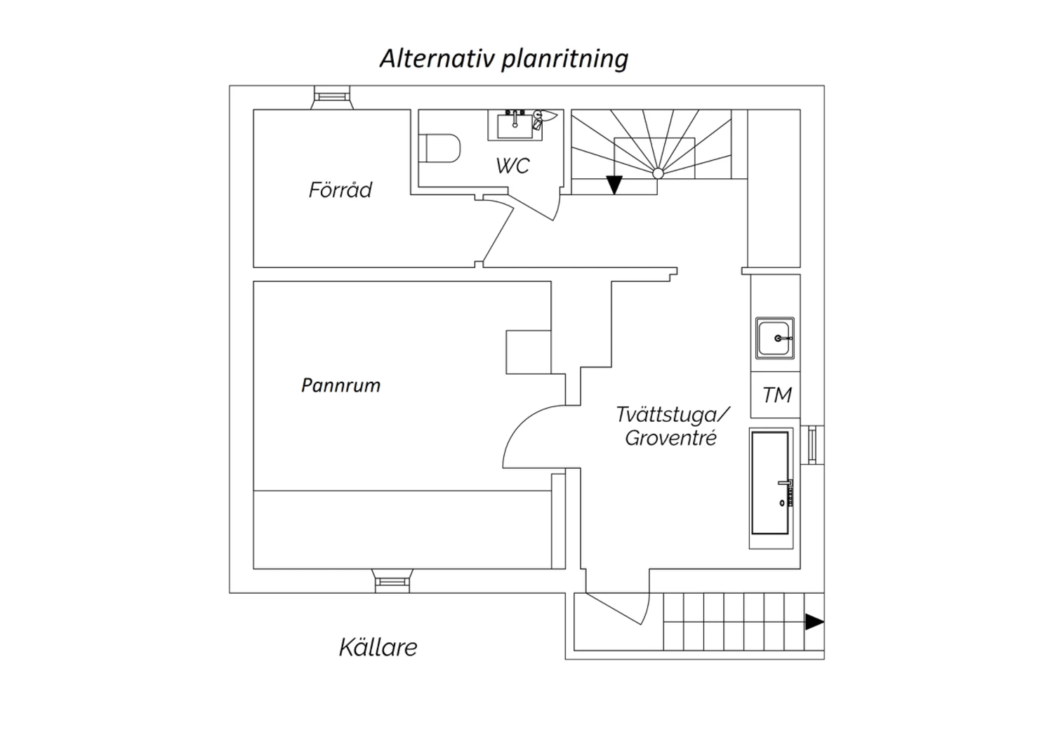 Alternativ Planlösning