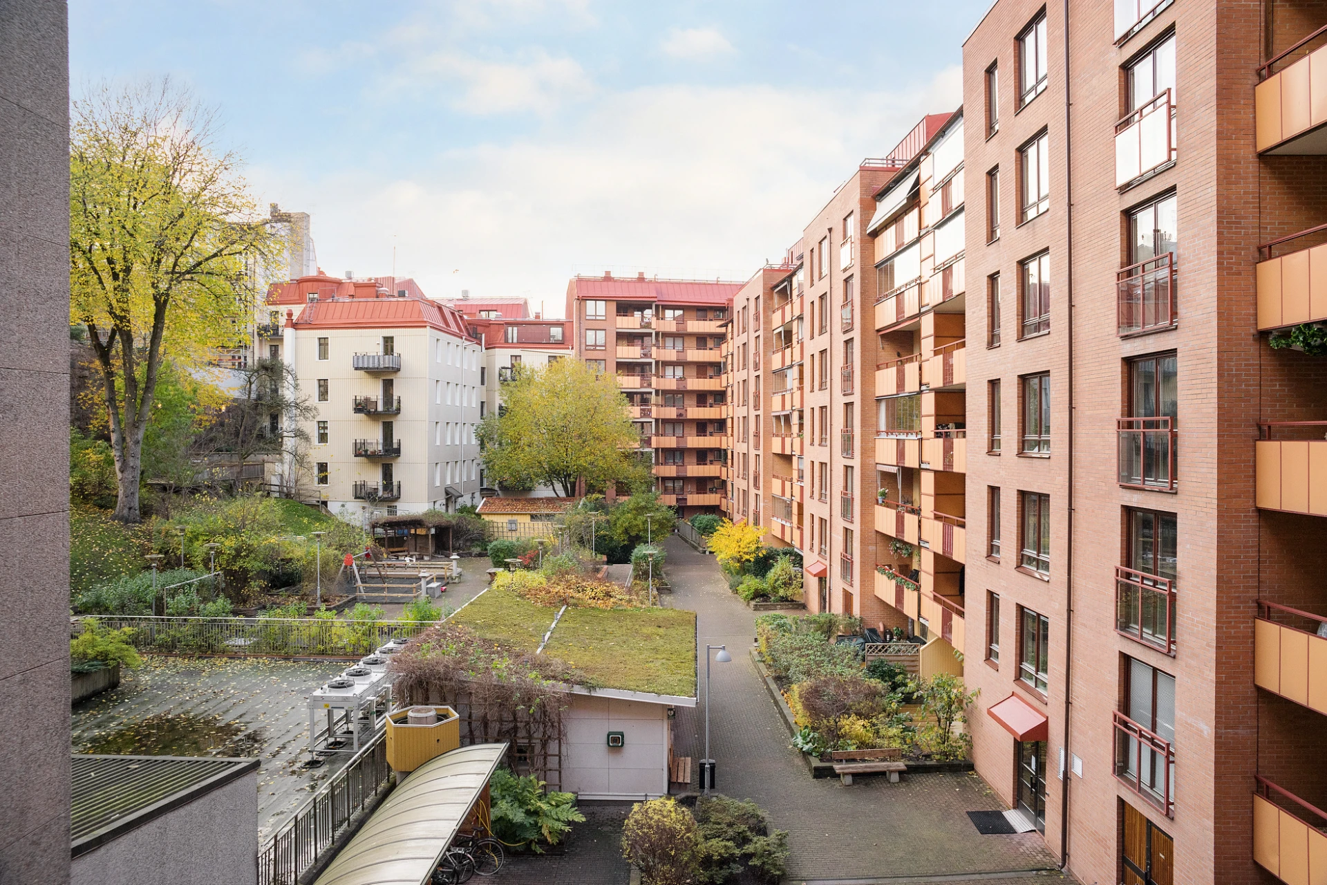 Föreningens innegård