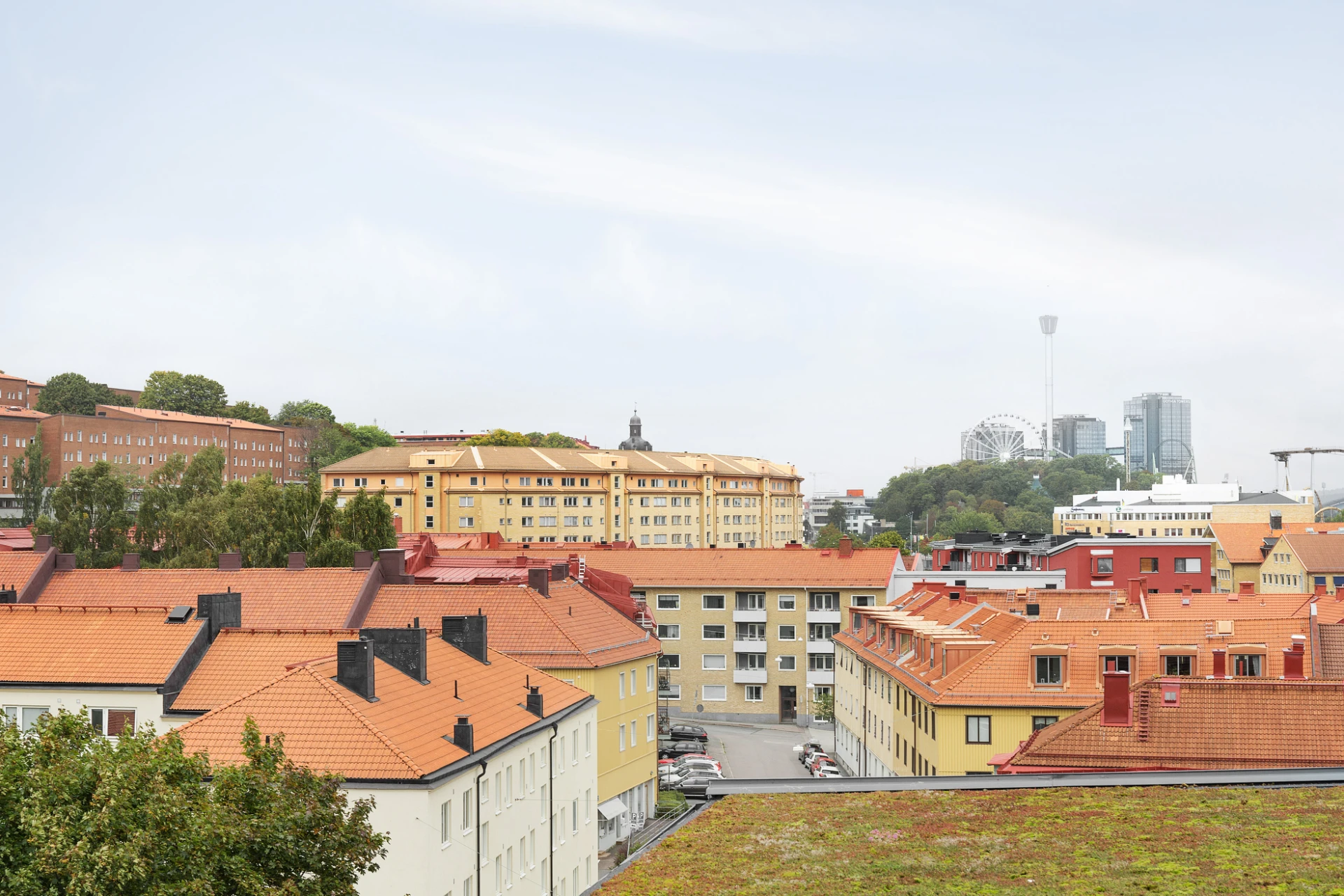 Vy mot brf Såpbruket