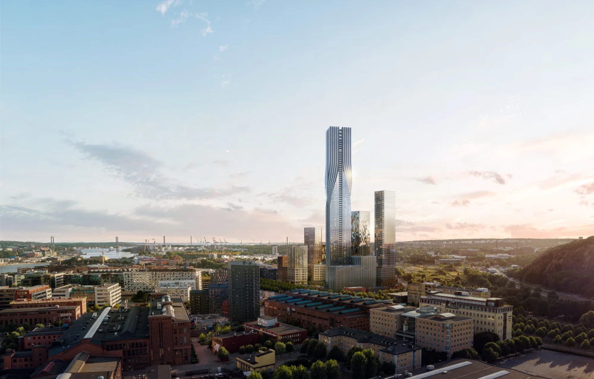 Exempelbilder från projektet Karlatornet | Serneke 2021