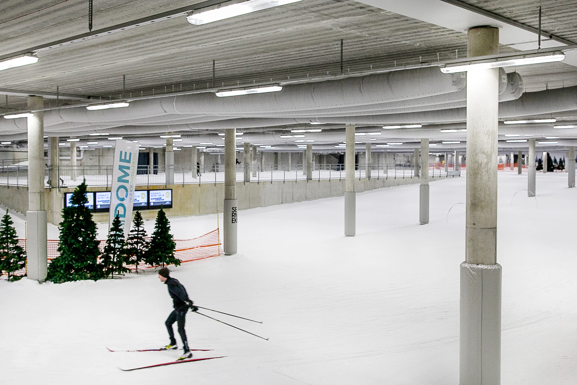 Skidome i Prioritet Serneke Arena