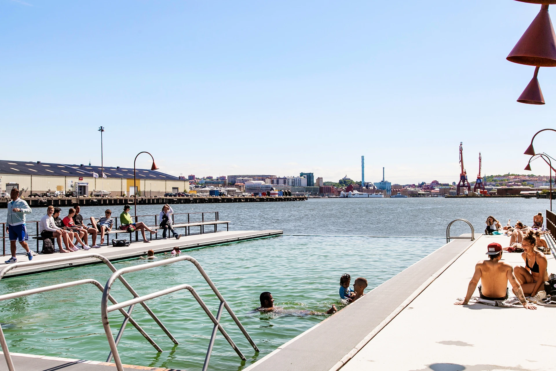 Promenadavstånd till Jubileumsparken/Frihamnen