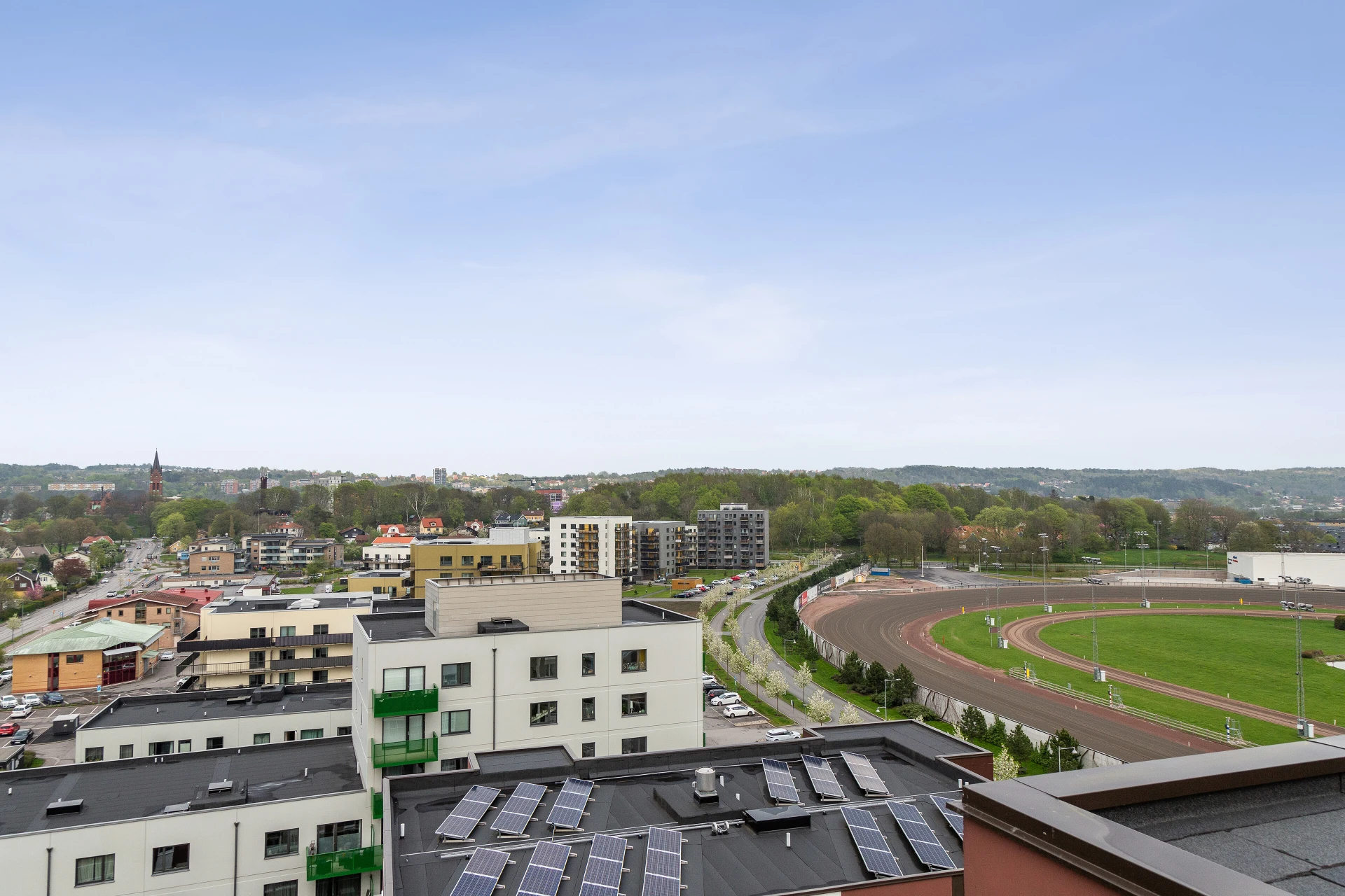 Vy från takterrassen