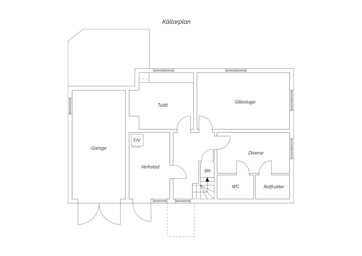 Källarplan