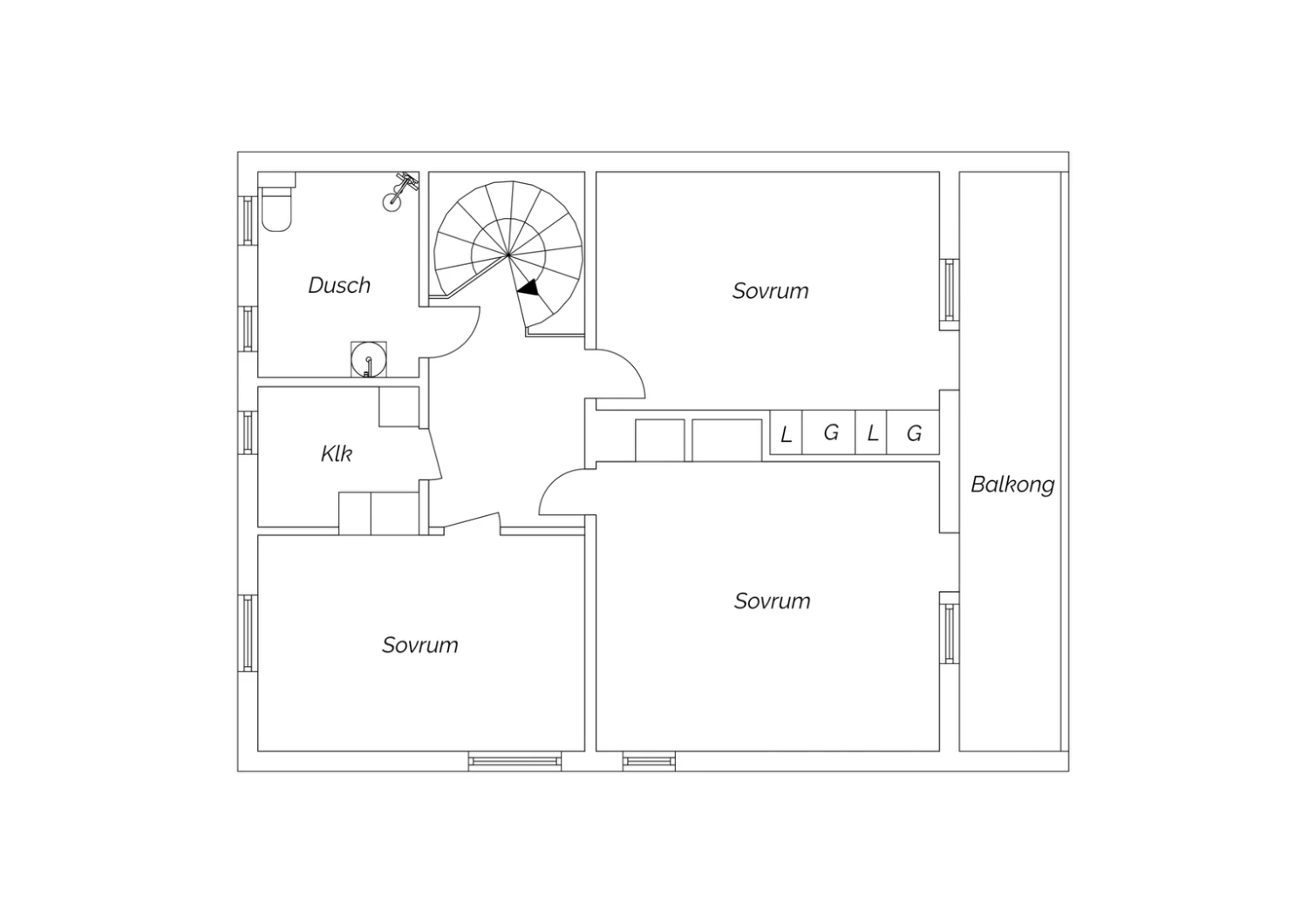 Övre plan