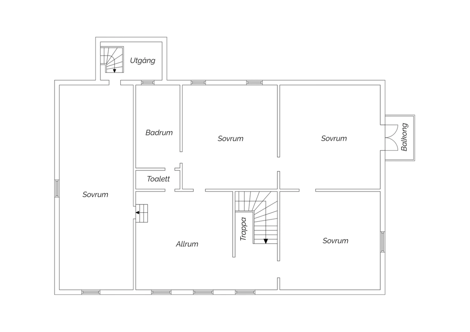 Övre plan