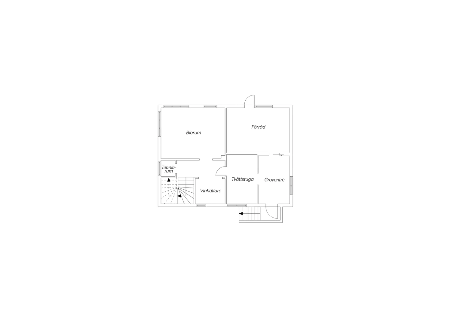 Källarplan