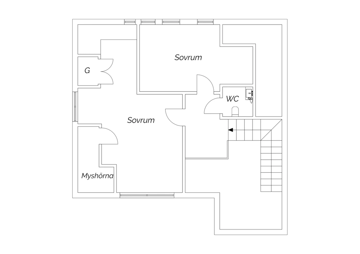 Övre plan
