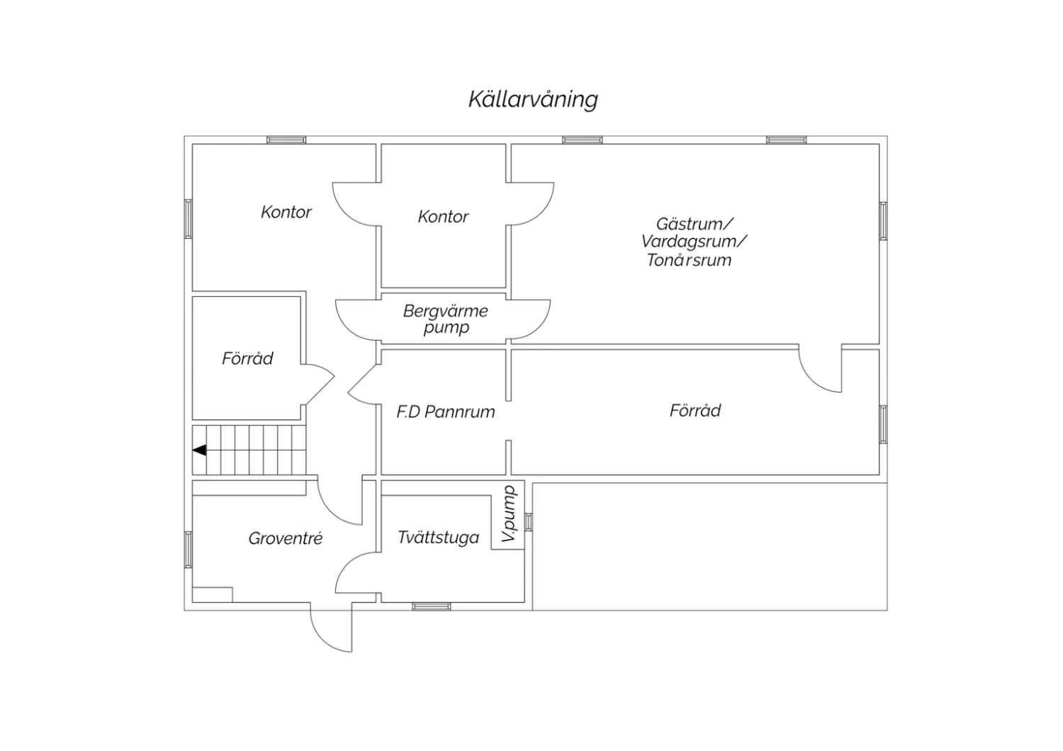 Källarplan