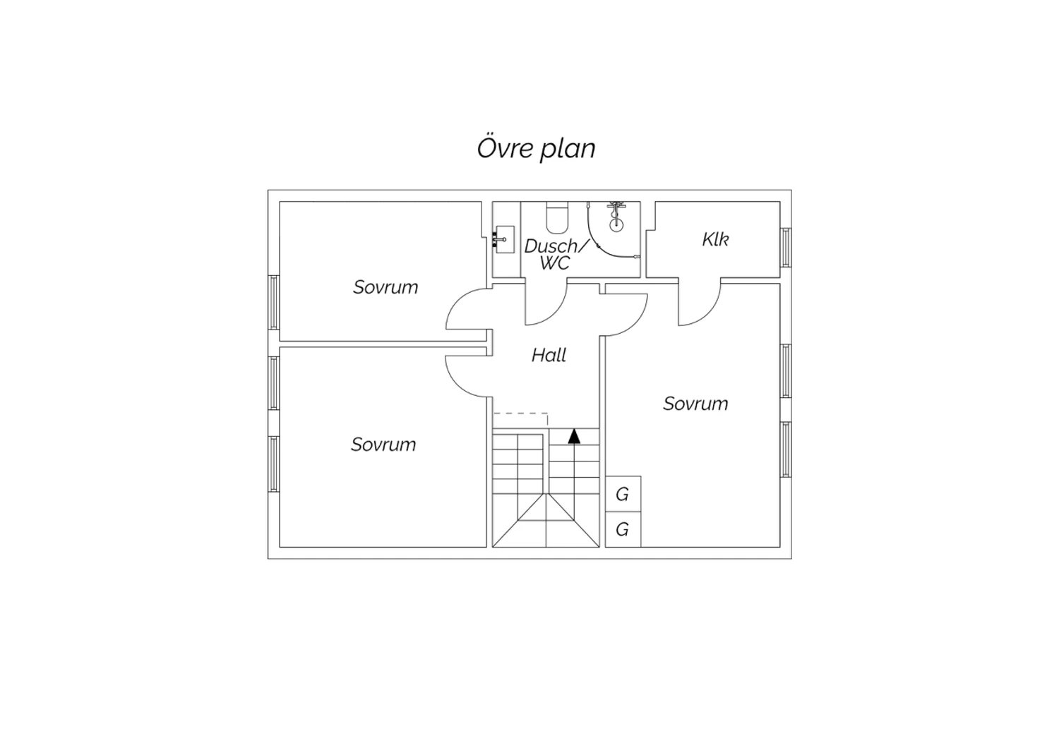Övre plan